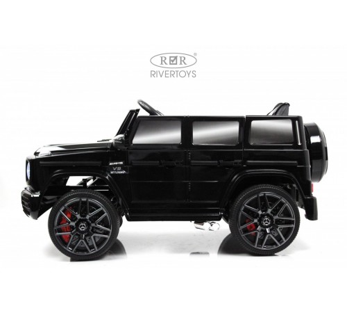 Детский электромобиль Mercedes-Benz G63 (O111OO) черный глянец Детский электромобиль Mercedes-Benz G63 (O111OO) черный глянец