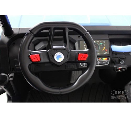 Детский электромобиль H005HH синий Детский электромобиль H005HH синий
