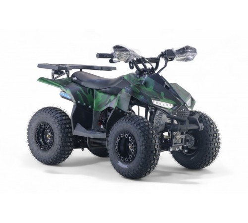 Детский квадроцикл LEON 49CC зеленый камуфляж Детский квадроцикл LEON 49CC зеленый камуфляж