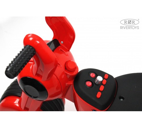 Детский электромотоцикл HL300 Red 6V - HL300-R
