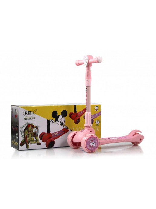 Детский самокат, Hello Kitty HB-103 розовый