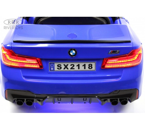 Детский электромобиль BMW M5 Competition (A555MP) синий Детский электромобиль BMW M5 Competition (A555MP) синий