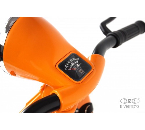 Детский электроскутер VESPA (M888MM) оранжевый