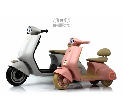 Детский электроскутер K444PX-A серый Детский электроскутер K444PX-A серый