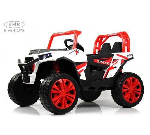 Детский электромобиль F888FF-A 4WD красный
