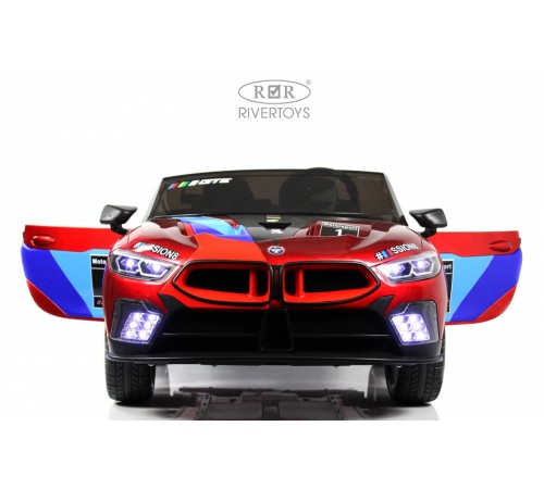 Детский электромобиль F555FF красный глянец