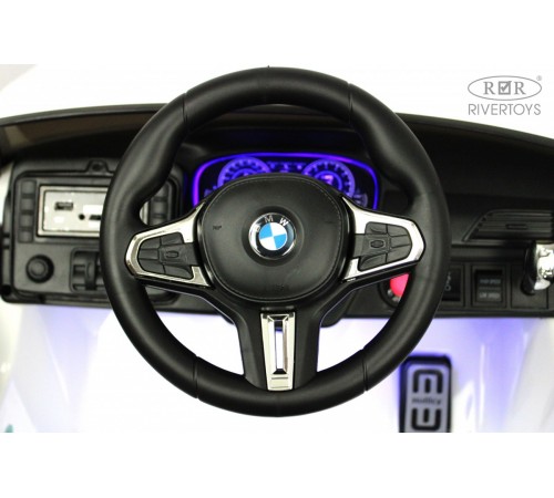 Детский электромобиль BMW M5 (A555MP) белый Детский электромобиль BMW M5 (A555MP) белый