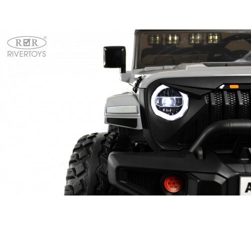Детский электромобиль Jeep A222AA серый Детский электромобиль Jeep A222AA серый