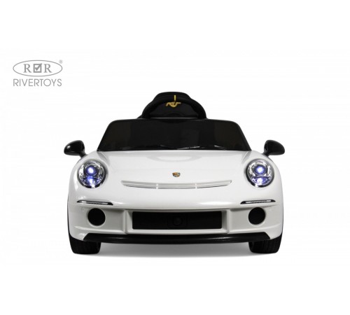 Детский электромобиль Porsche 911 RUF (A444AA) белый Детский электромобиль Porsche 911 RUF (A444AA) белый