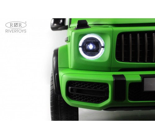 Детский электромобиль Mercedes Benz G63 Y777YY зеленый матовый Детский электромобиль Mercedes Benz G63 Y777YY зеленый матовый