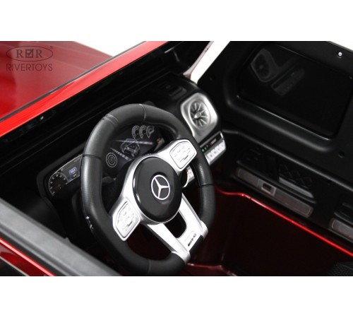 Детский полноприводный электромобиль Mercedes-AMG G63 S307-4WD (Лицензия) с дистанционным управлением вишневый глянец Детский полноприводный электромобиль Mercedes-AMG G63 S307-4WD (Лицензия) с дистанционным управлением вишневый глянец