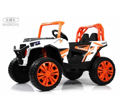 Детский электромобиль F888FF-A 4WD оранжевый