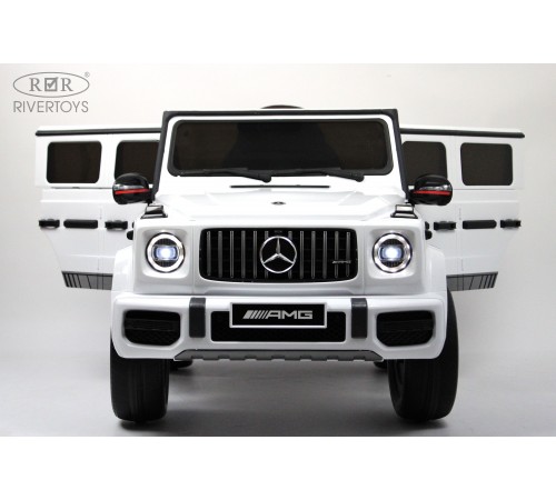 Детский электромобиль Mercedes-Benz G63 4WD (K999KK) белый