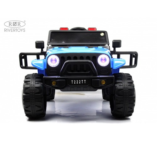Детский электромобиль T222TT 4WD синий