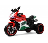 Детский электромотоцикл C005MC красный