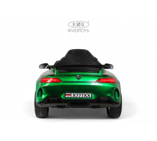 Детский электромобиль Mercedes-Benz AMG GT X777XX зеленый глянец Детский электромобиль Mercedes-Benz AMG GT X777XX зеленый глянец