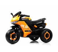Детский электротрицикл K002PX желтый