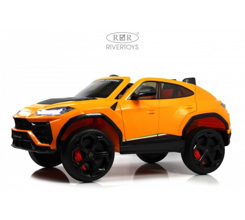Детский электромобиль Lamborghini Urus (E777EE) оранжевый Детский электромобиль Lamborghini Urus (E777EE) оранжевый