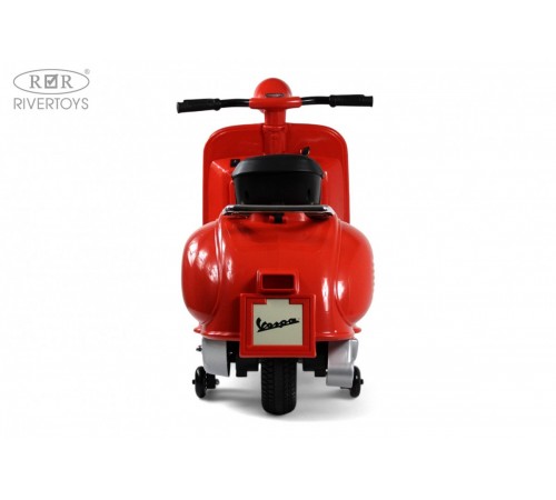 Детский электроскутер VESPA (M888MM) красный