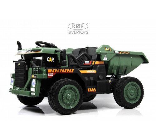 Детский электромобиль C444CC темно-зеленый Детский электромобиль C444CC темно-зеленый