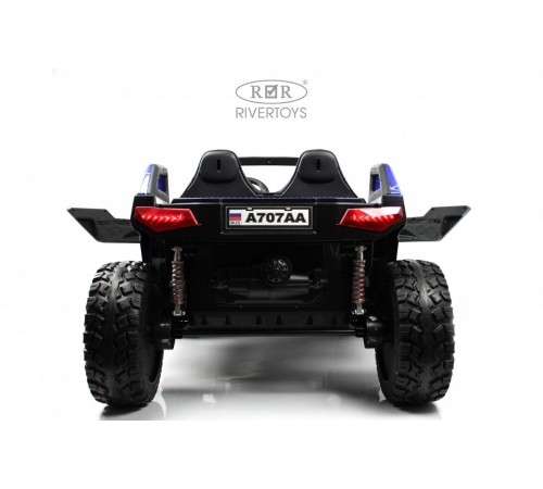Детский электромобиль A707AA LUX 4WD синий Spider Детский электромобиль A707AA LUX 4WD синий Spider