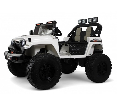Детский электромобиль Jeep A222AA белый Детский электромобиль Jeep A222AA белый