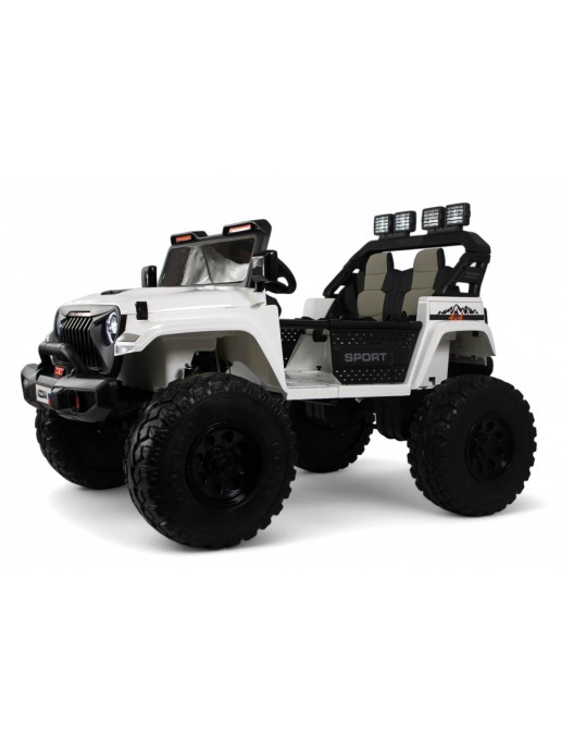 Детский электромобиль Jeep A222AA белый