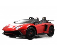 Детский электромобиль Lamborghini Aventador SV (M777MM) красный