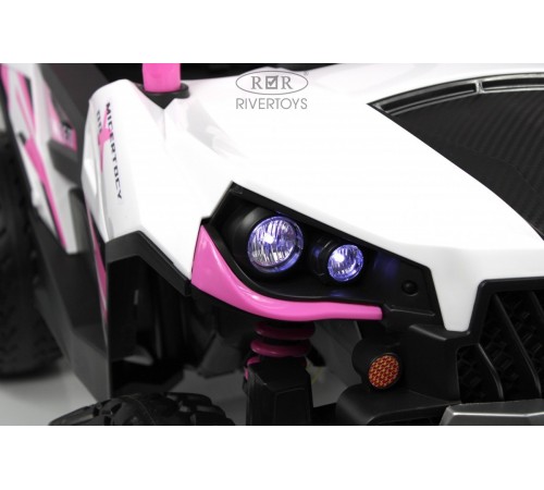 Детский электромобиль F888FF 4WD розовый
