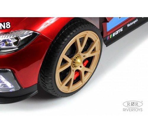 Детский электромобиль F555FF красный глянец