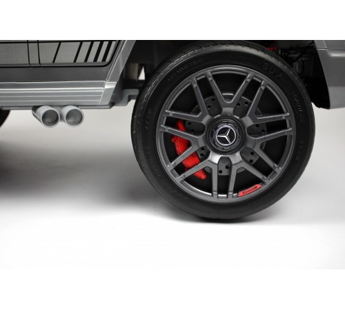Детский электромобиль Mercedes-Benz G63 4WD (K999KK) серый глянец