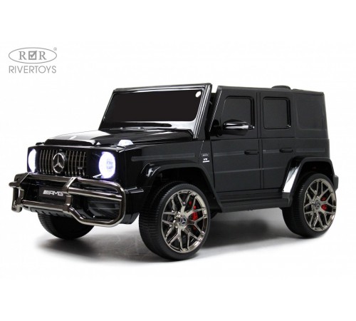 Детский электромобиль AMG G63 4WD (S307) черный глянец Детский электромобиль AMG G63 4WD (S307) черный глянец