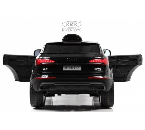 Детский электромобиль AUDI Q7 (HL678) черный глянец Детский электромобиль AUDI Q7 (HL678) черный глянец