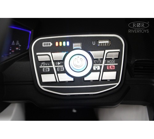 Детский электромобиль E888EE белый Детский электромобиль E888EE белый