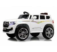 Детский электромобиль Toyota Land Cruiser М555БХ белый