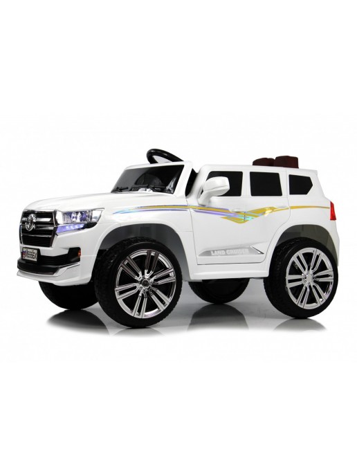 Детский электромобиль Toyota Land Cruiser М555БХ белый