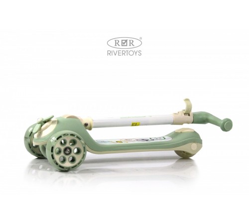 Детский самокат HB-8001 - 6 шт в упаковке (розовый - 2, коричневый - 2, зеленый - 2)
