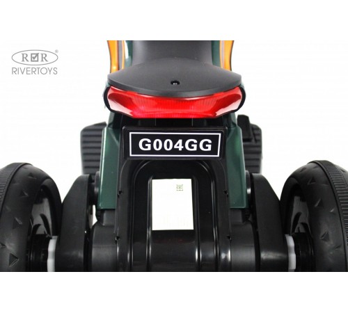 Детский электромотоцикл G004GG зеленый Детский электромотоцикл G004GG зеленый