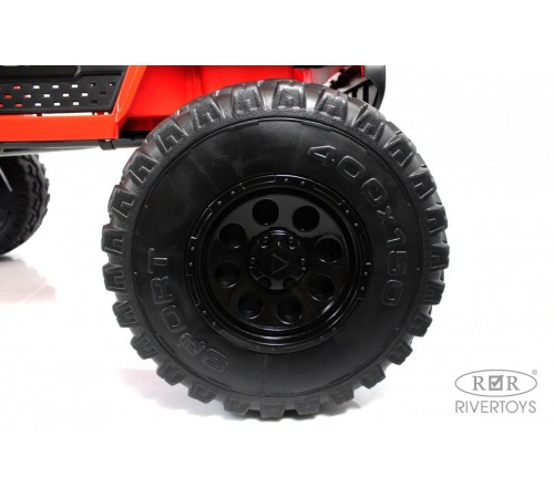 Детский электромобиль Jeep A222AA красный