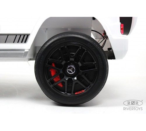 Детский электромобиль Mercedes-Benz G63 4WD (K999KK) белый