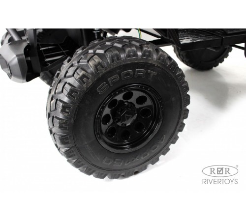 Детский электромобиль Jeep A222AA черный