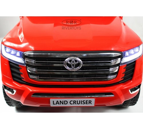 Детский электромобиль Toyota Land Cruiser 300 L999LL красный