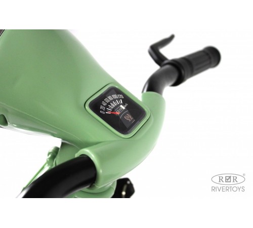Детский электроскутер VESPA (M888MM) зеленый