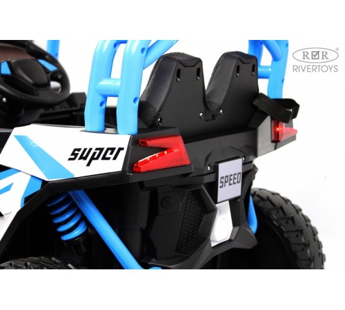 Детский электромобиль F888FF 4WD синий