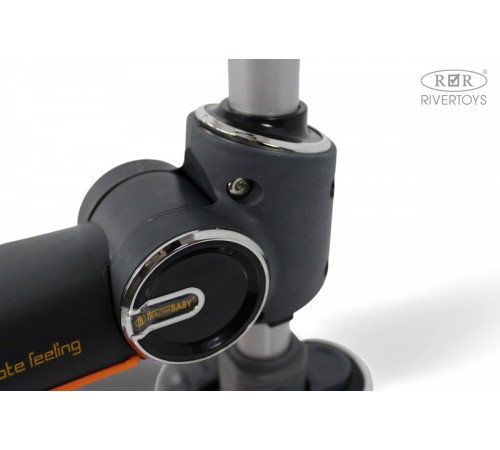Детский самокат HB-008 графитовый Детский самокат HB-008 графитовый