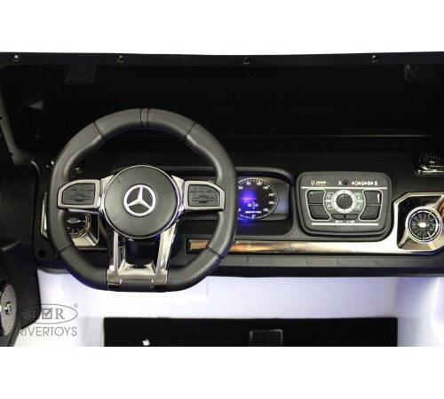 Детский электромобиль Mercedes-AMG G63 (G111GG) 24V белый Детский электромобиль Mercedes-AMG G63 (G111GG) 24V белый