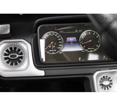 Детский электромобиль Mercedes-Benz G63 (O111OO) черный глянец Детский электромобиль Mercedes-Benz G63 (O111OO) черный глянец