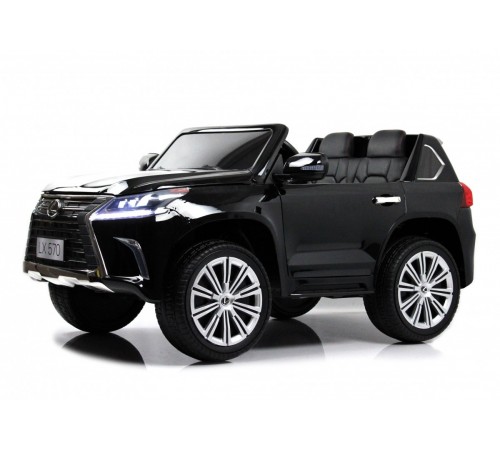 Детский электромобиль Lexus LX570 (Y555YY) черный глянец Детский электромобиль Lexus LX570 (Y555YY) черный глянец