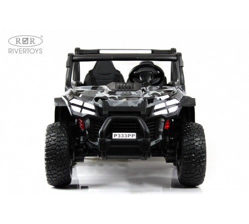 Детский электромобиль P333PP (Buggy) серый камуфляж Детский электромобиль P333PP (Buggy) серый камуфляж