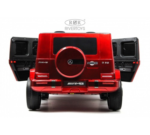 Детский полноприводный электромобиль Mercedes-AMG G63 S307-4WD (Лицензия) с дистанционным управлением вишневый глянец Детский полноприводный электромобиль Mercedes-AMG G63 S307-4WD (Лицензия) с дистанционным управлением вишневый глянец